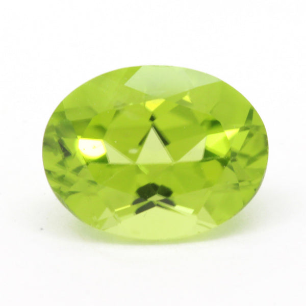 2.12ct Oval Peridot Green VVS Natural Unheated Brazil 7x9mm