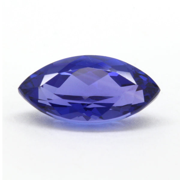 2.55ct Marquise Violet Blue Tanzanite 6.1x12.0mm VS Natural, Tanzania Africa