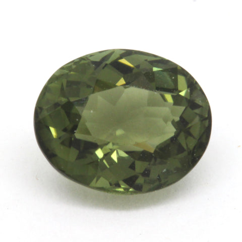 1.89ct Oval Tourmaline Green 6.95 x 8.41mm Natural Unheated Mozambique